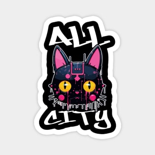 ALL CITY KITTY Magnet