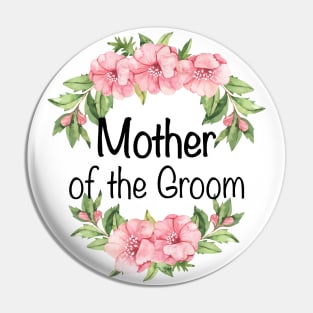 Mother Of The Groom Wedding Party Pin