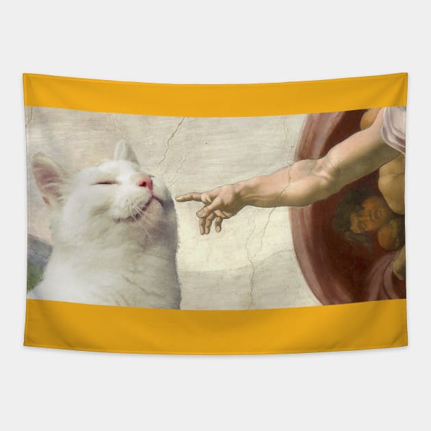 The Creation of Cat Tapestry by Arteria6e9Vena