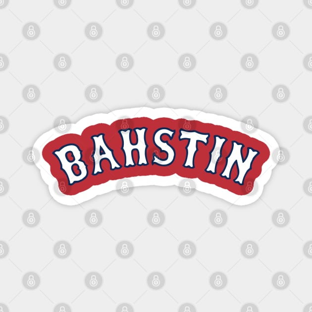 BAHSTIN - Red 2 Magnet by KFig21