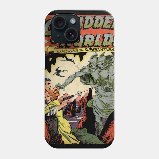 Forbidden Worlds Phone Case by kg07_shirts