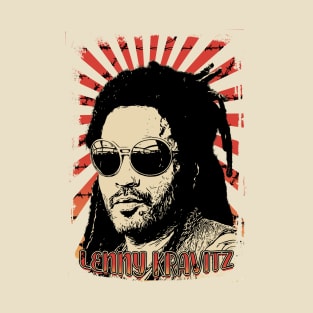 Lenny Kravitz 90s Retro Vintage Aesthetic T-Shirt