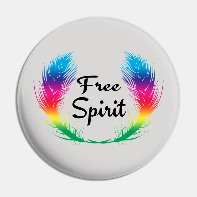 Free spirit Pin by BattaAnastasia