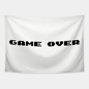 Video Games Game Over Screen Tapestry