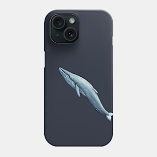 whale - watercolour painting Phone Case