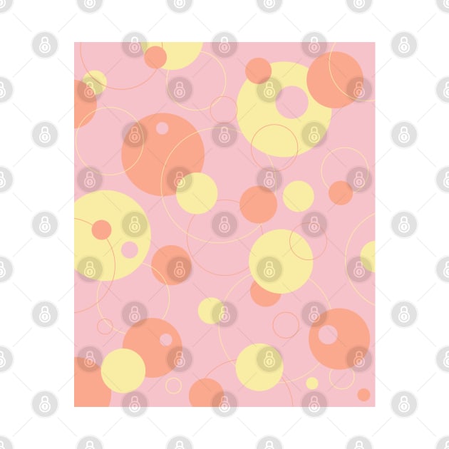 Bubbles - Spring Fashion Circles 2 Var 12 by Heatherian