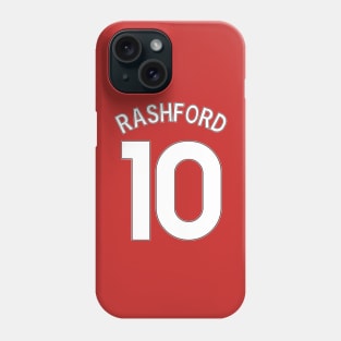 Marcus Rashford football shirt Phone Case