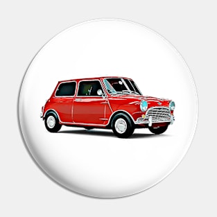 Classic Mini Cartoon Pin