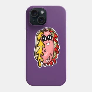 Cute Hotdog Cartoon Character - Sweet Sue Phone Case