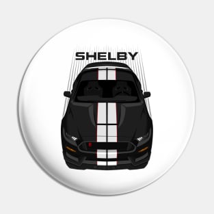 Ford Mustang Shelby GT350R 2015 - 2020 - Black - White Stripes Pin