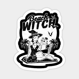 Beach Witch Goth Summer Magnet