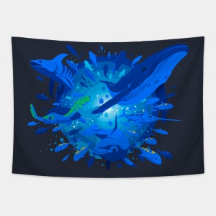 Underwater assembly Tapestry
