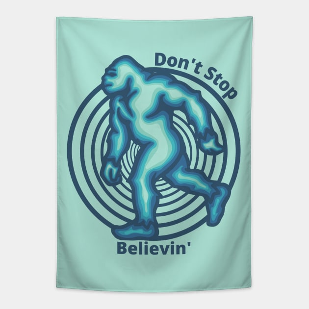 Don't Stop Believin' Tapestry by Slightly Unhinged