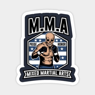 SKULL MMA FULL COLORS Magnet