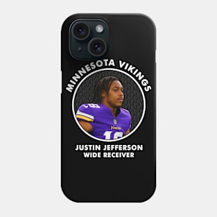 JUSTIN JEFFERSON - WR - MINNESOTA VIKINGS Phone Case