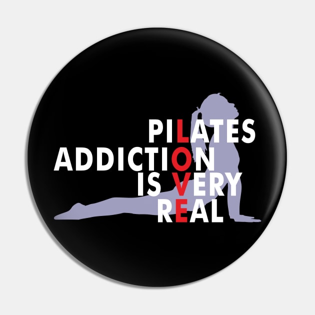 Pilates Addiction Pin by DacDibac