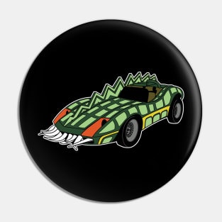 Frankenstein's Corvette Pin