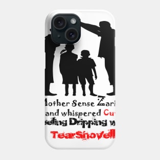 mother sense  zarif feetng dripping with tearshoveller Phone Case