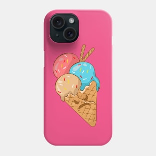 Cookie Monster Ice Cream Phone Case