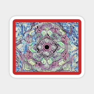 Kaleidoscopic Wonders: Mesmerizing Patterns Magnet