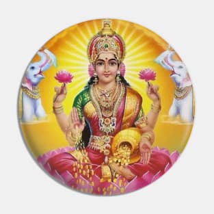 Lakshmi Goddess Pin