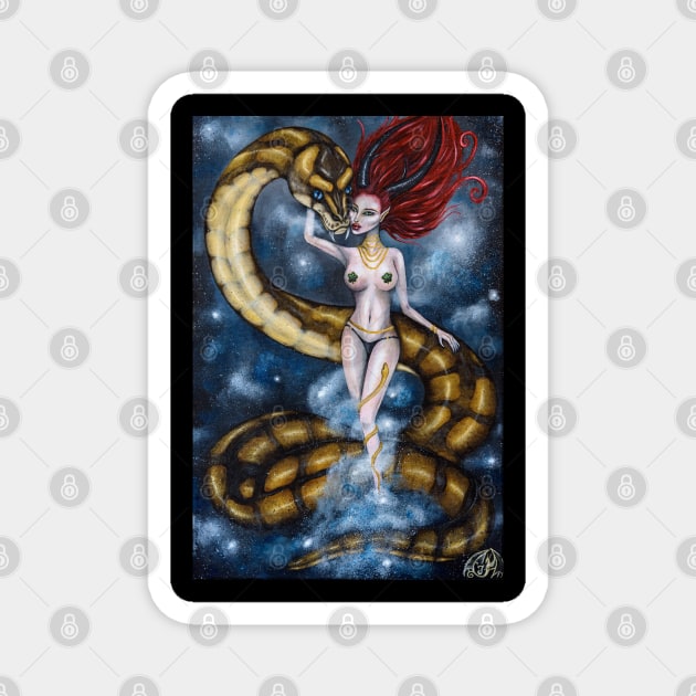 Lilith Magnet by Draconisa Art
