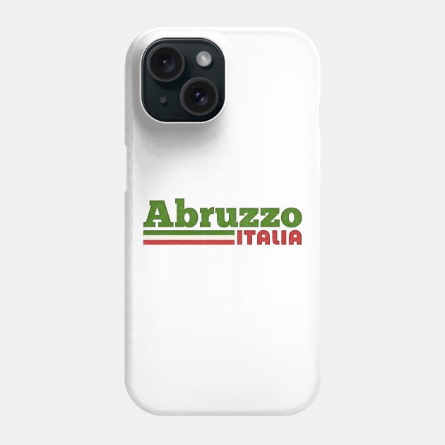 Abruzzo, Italia // Retro Italian Region Design Phone Case by DankFutura