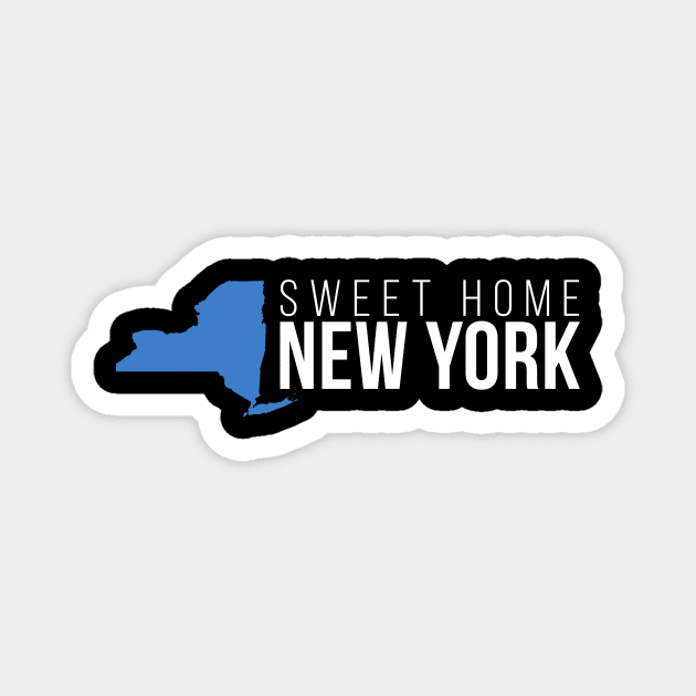 New York Sweet Home Magnet by Novel_Designs