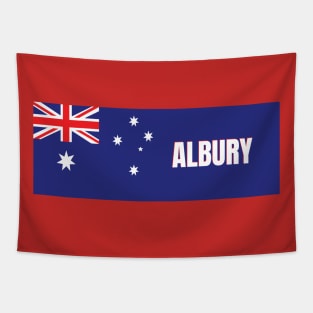 Albury City in Australian Flag Tapestry