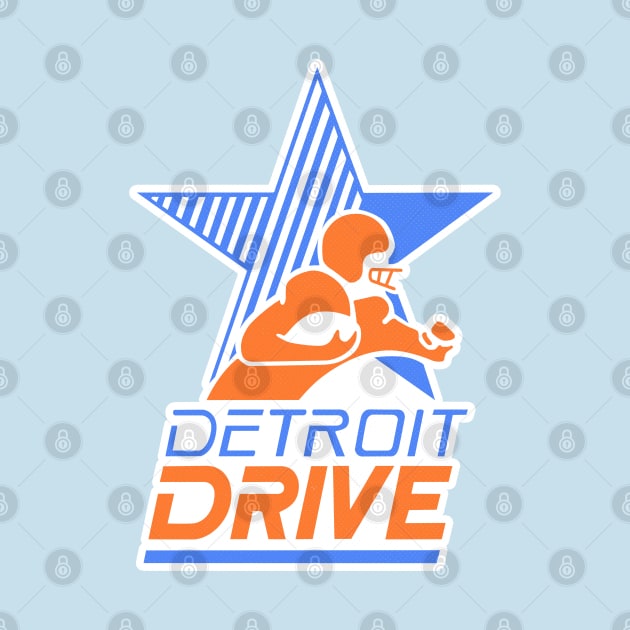 Defunct Detroit Drive Football by LocalZonly