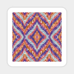 Bargello patchwork. Magnet