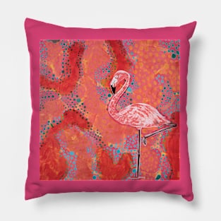 Flamingo Fever Pillow