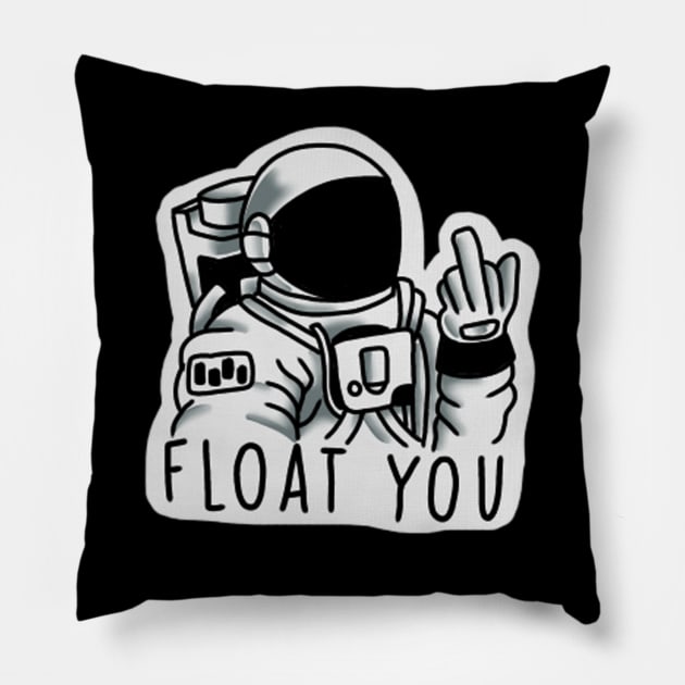 float you Pillow by rafaelwolf