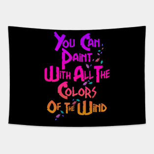 Colors of the Wind Tapestry