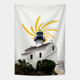 Old Point Loma Lighthouse San Diego California Tapestry