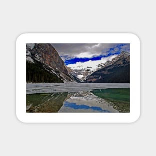 Lake Louise Victoria Glacier Banff National Park Alberta Canada Magnet