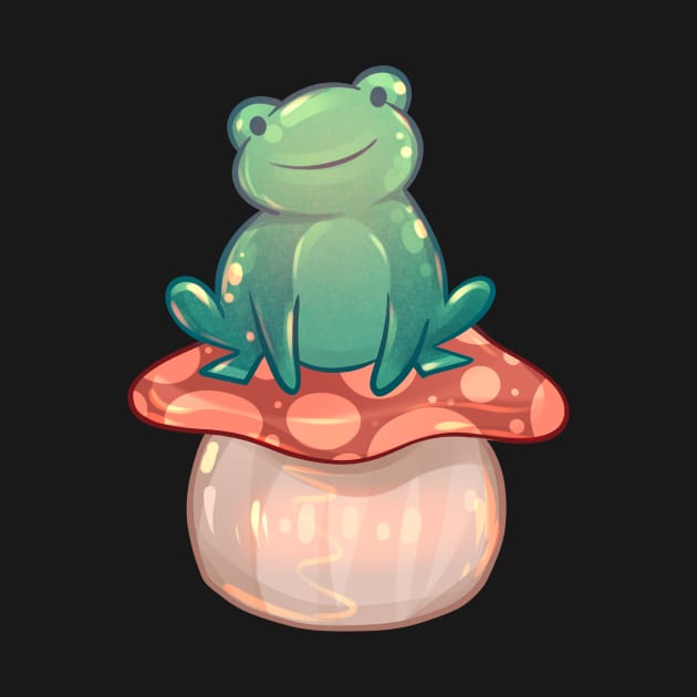 Toadstool Froggy by Claire Lin