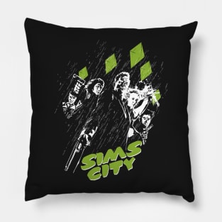 Sims City Pillow