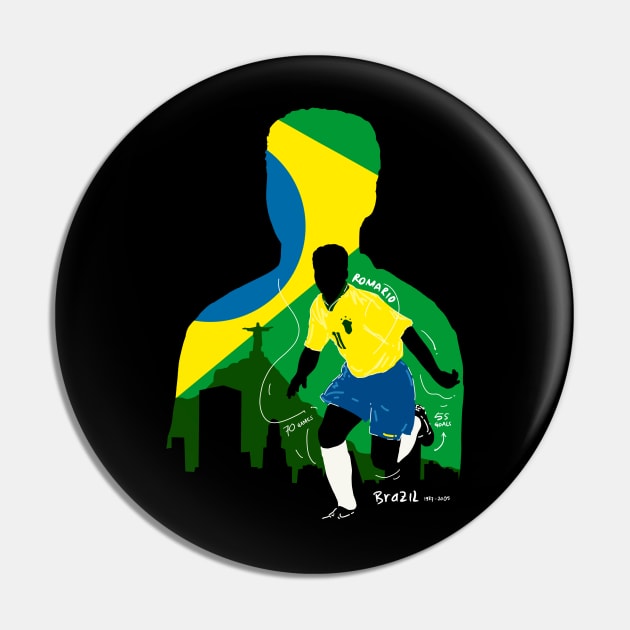 Brazil soccer legend series 01 Pin by BAJAJU