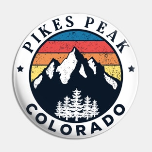 Pikes peak Colorado Pin