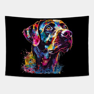 Labrador Retriever Colorfull Pop Art Design For Dog Onwer Tapestry