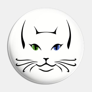 Lyra the Cat Pin