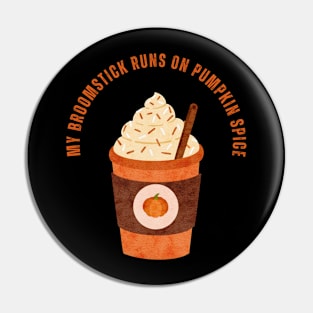 Pumpkin Spice Sorcery Pin