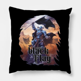 Black Flag Knight Kobold Press Pillow