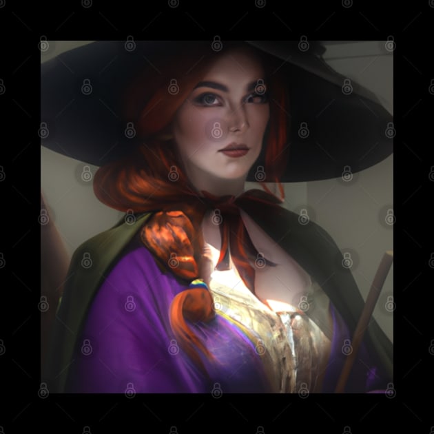 The beautiful witch by tearbytea