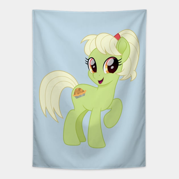 Adult Granny Smith Tapestry by CloudyGlow