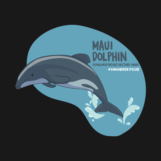 The Maui Dolphin by Gernatatiti