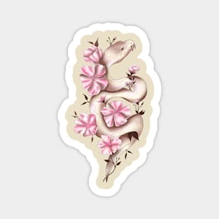 Floral snake 3.0 Magnet