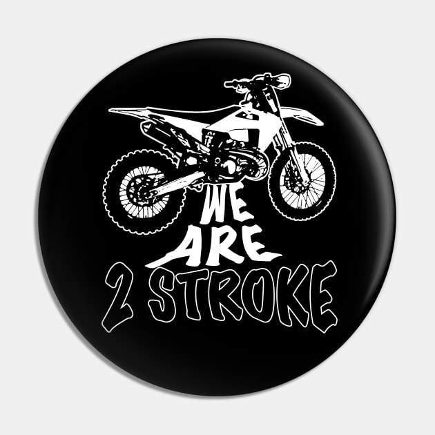 2 Stroke Motocross Pin by gungsan