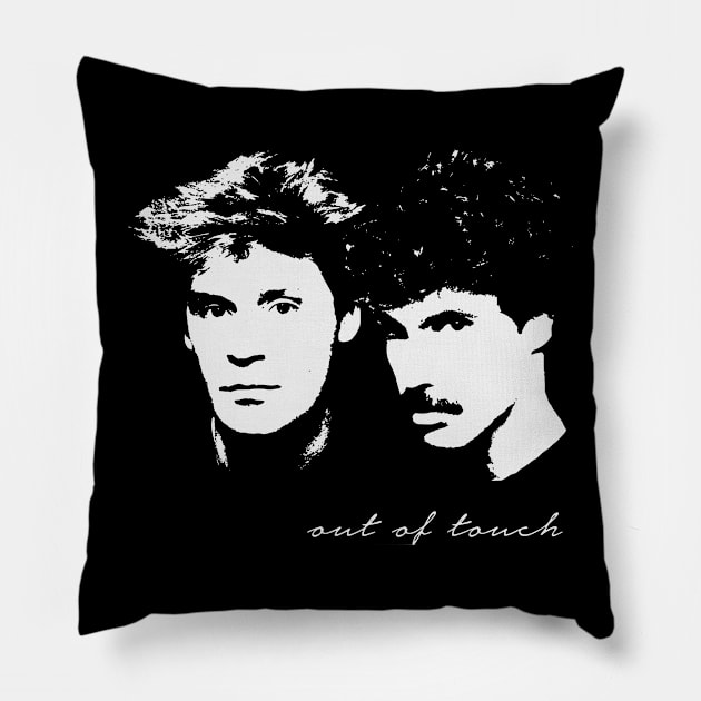 Out Of Touch Pillow by Nerd_art